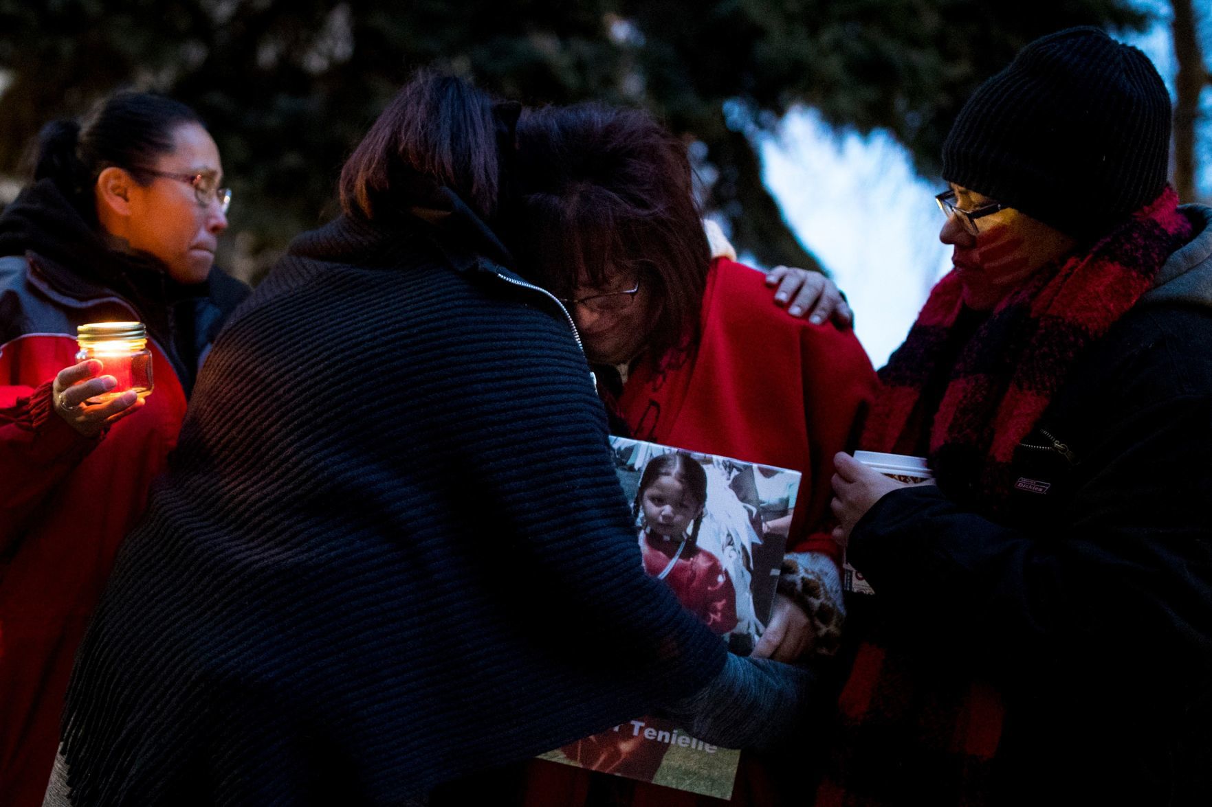 Candle light vigil